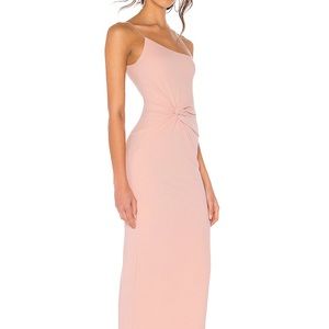 Lust One Shoulder Gown Nookie Blush Small